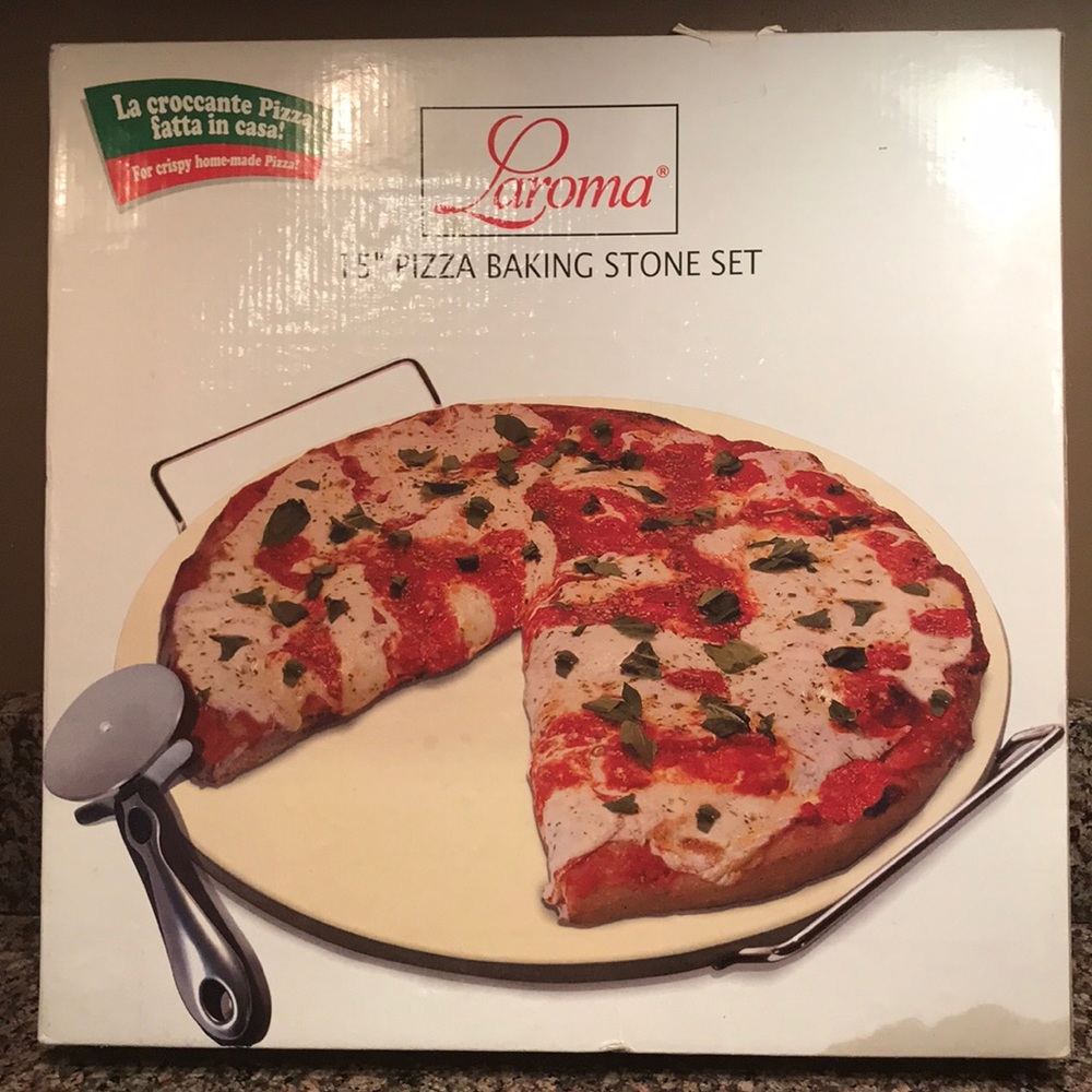 Pizza Baking Stone Set